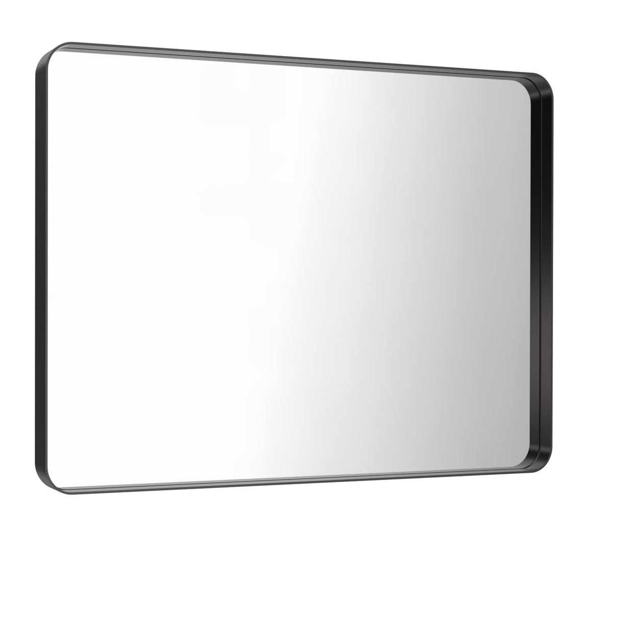 Bathroom Mirror for Wall, Matte Black Bathroom Vanity Mirror