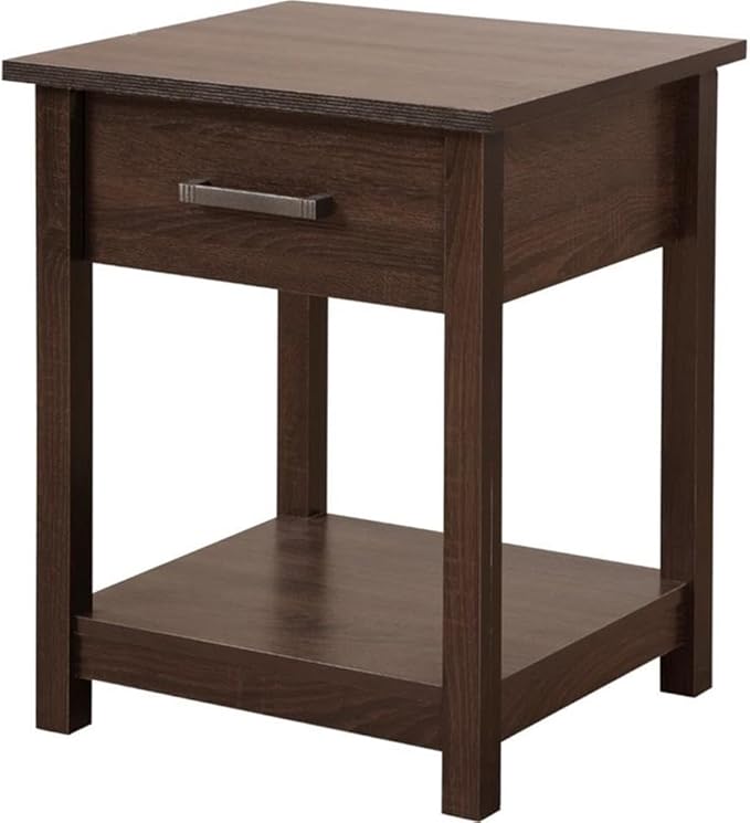 Salem 1 Drawer Nightstand in Sandle Wood