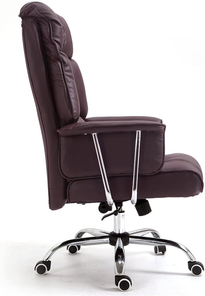 Work Chair Office Chair Computer Chair Soft and Comfortable Furniture European Seat for Cafe Home Chair for Gift, Purple