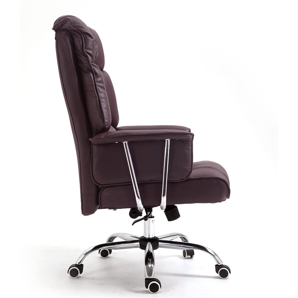 Work Chair Office Chair Computer Chair Soft and Comfortable Furniture European Seat for Cafe Home Chair for Gift, Purple
