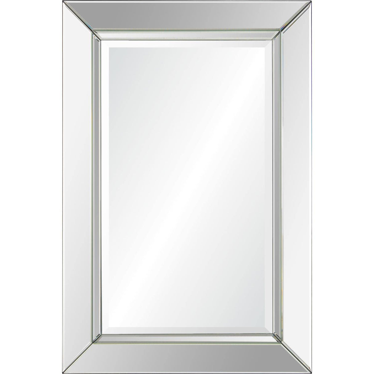 Aura Wall Mount Mirror by Kelly Stevenson and Jonathan Wilner, 35 by 24 Inches