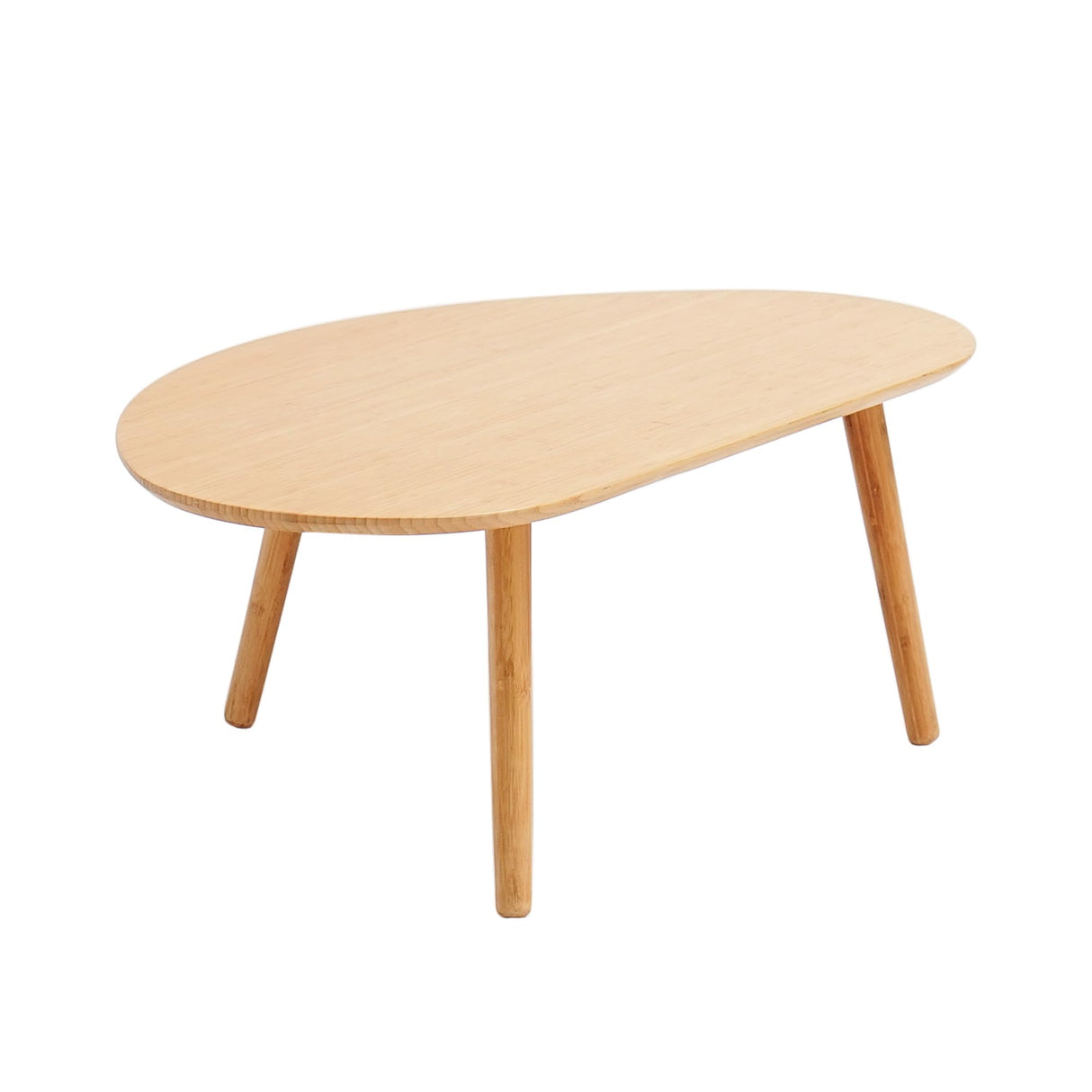 Small Oval Coffee Table Mid Century Modern for Living Room