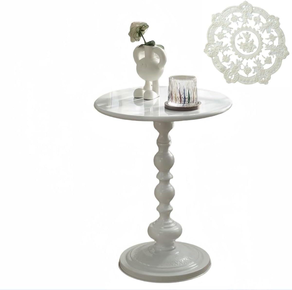 Round Side Table,Accent Table,Small end Table,Living Room Tables