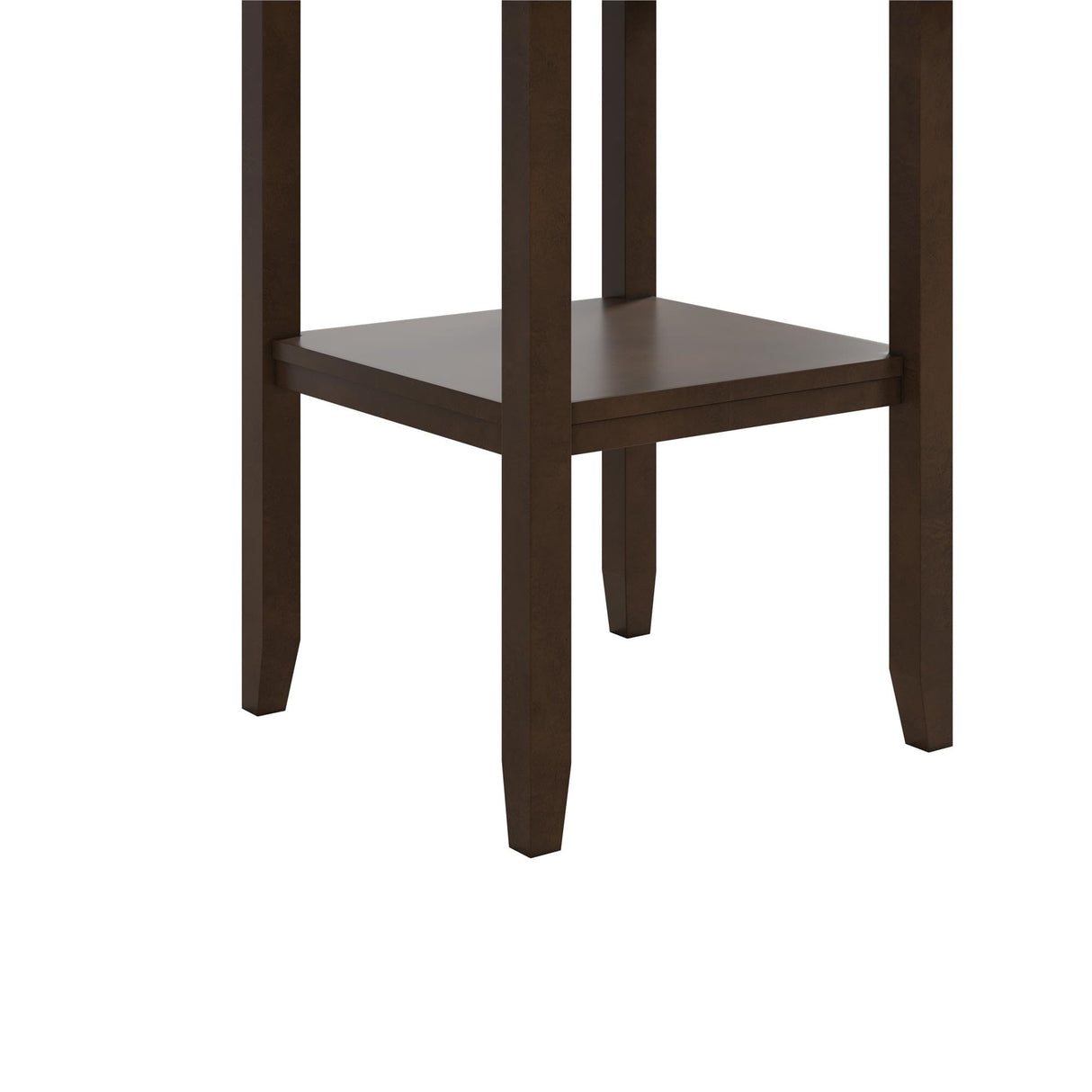 Counter Height Dining Table and Chairs Set, Espresso