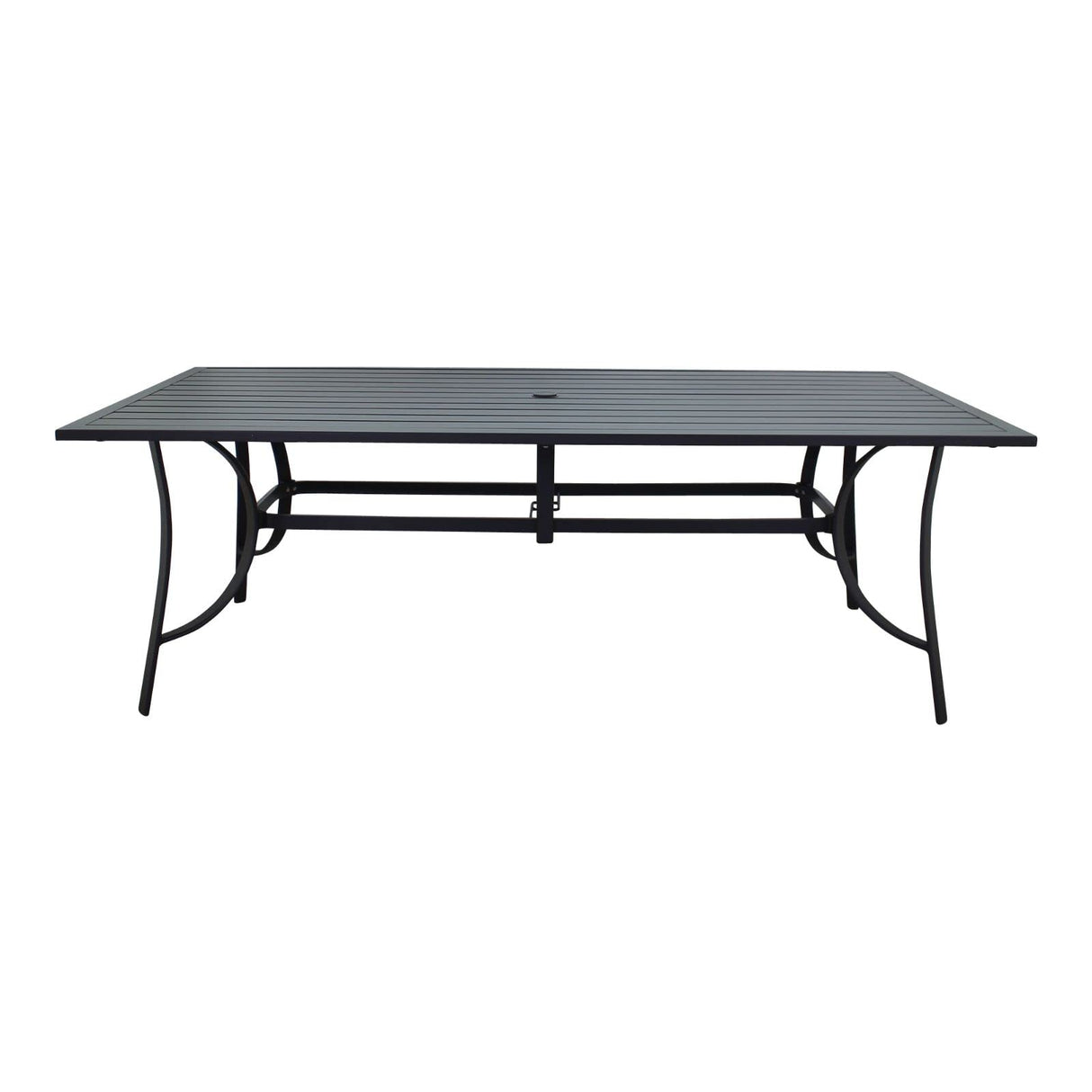 Santa Fe 84" x 42" Rectangle Outdoor Dining Table in Java