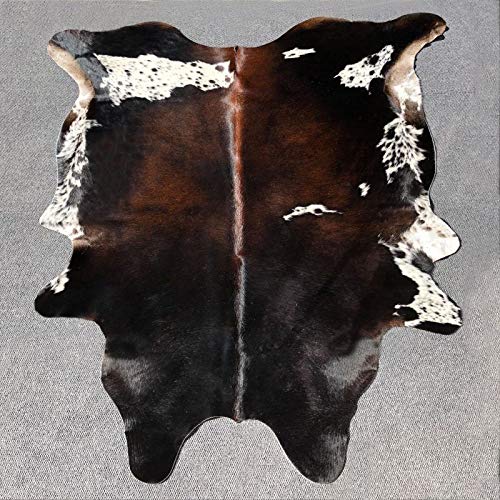 Small Tricolor Brazilian Calf Skin Calf Hide Exotic Cowhide Rug Tri Cow Hide Leather Cow