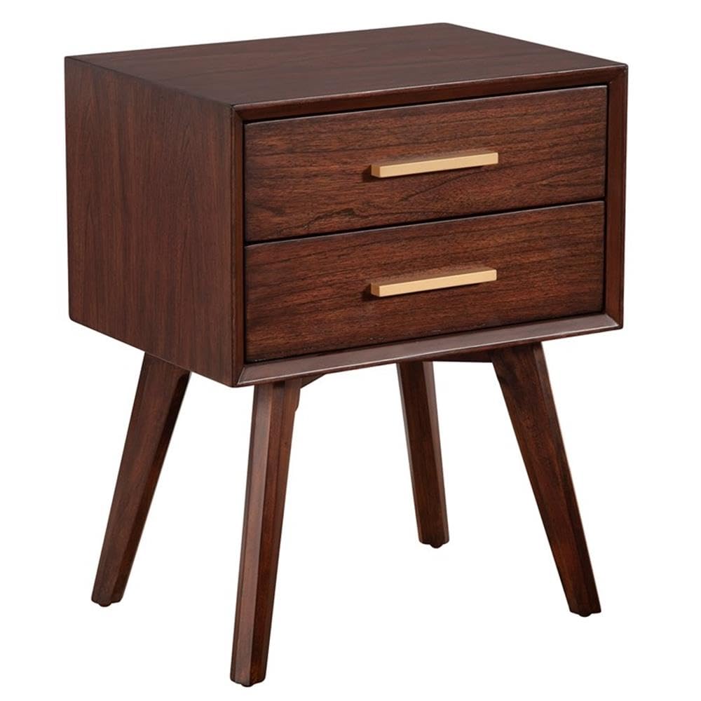 Furniture Gramercy Nightstand, Brown