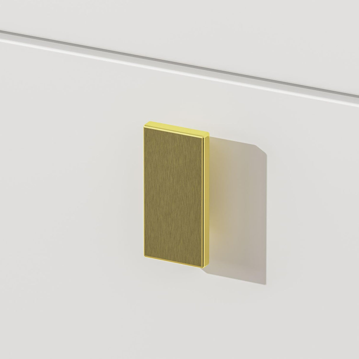 Modern Nightstand Set of 2, End Table Bedside Table with Gold Metal Legs, Gold Metal