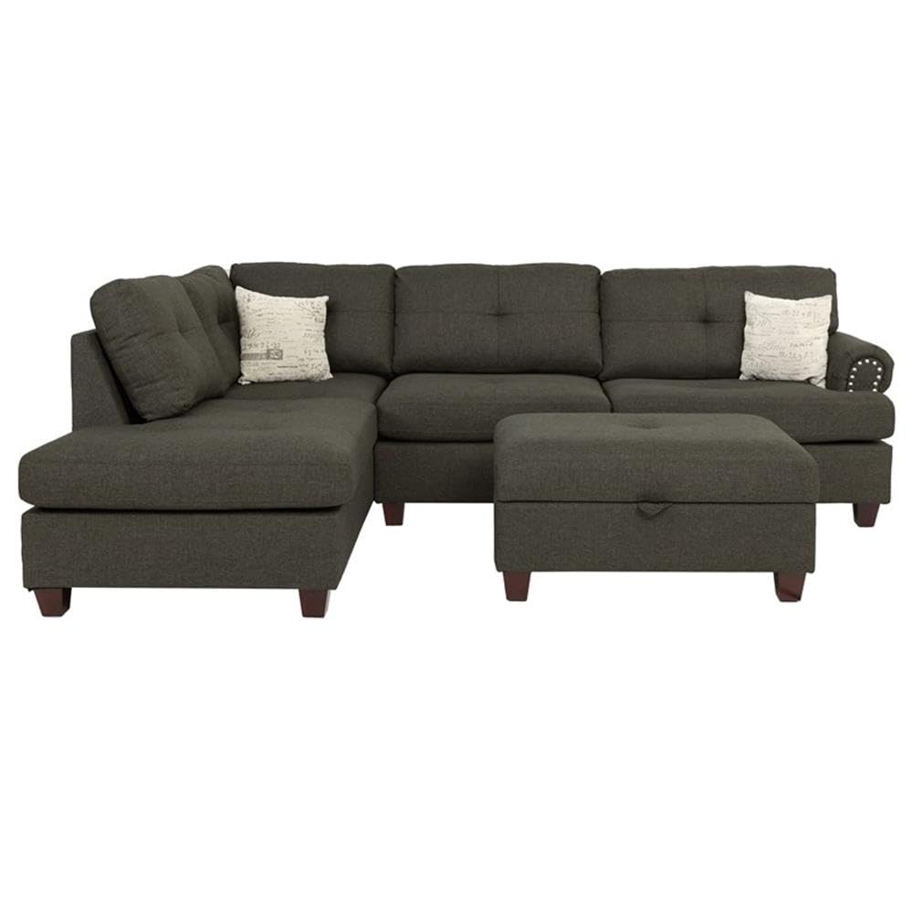 Sectional, Ash Black