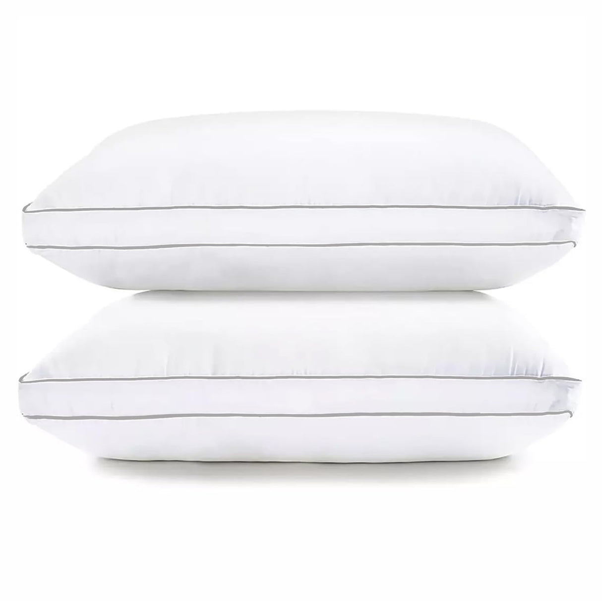 Bedding Adjustable Bed Pillow - Hypoallergenic, Cooling, Breathable Cotton Cover