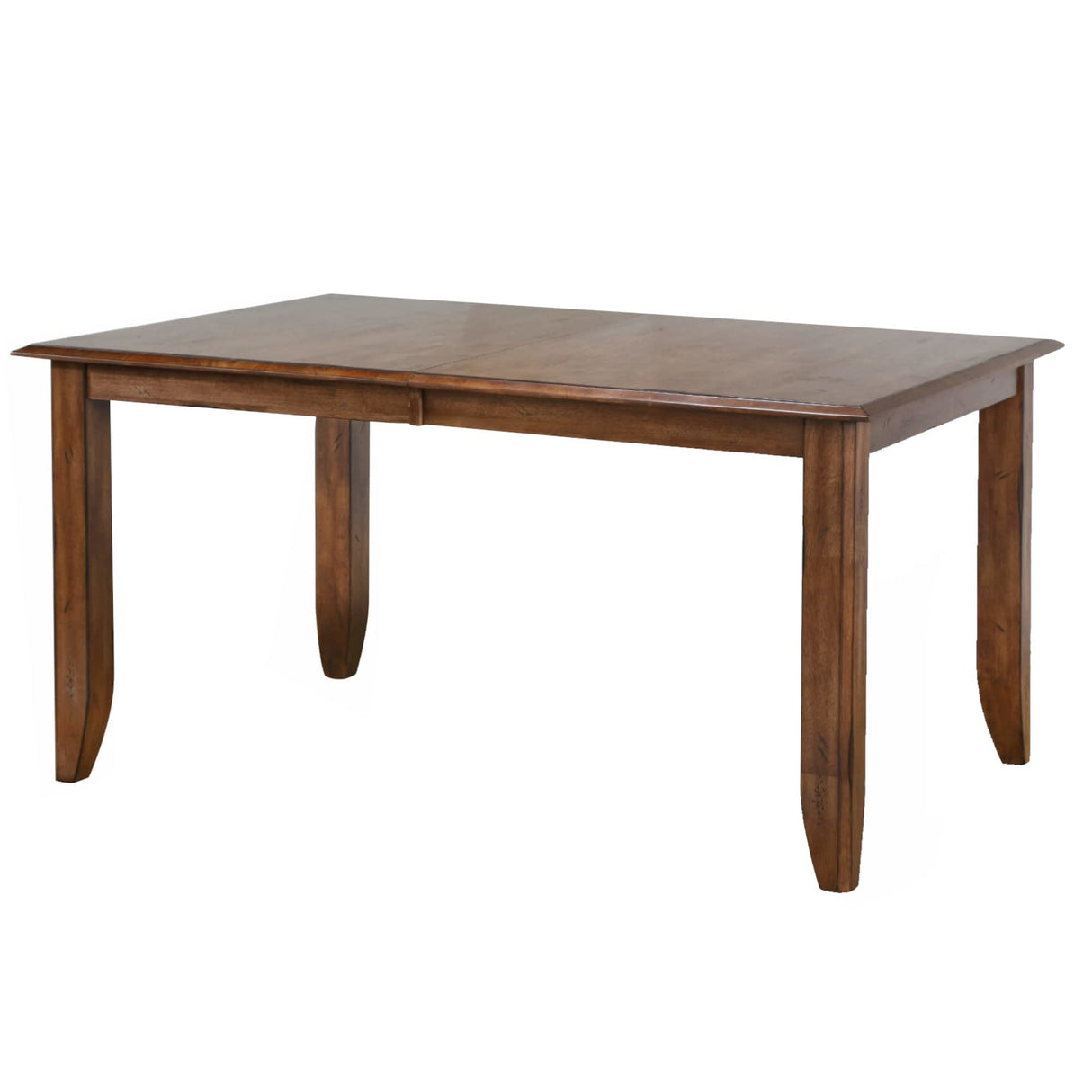 Simply Brook Dining Table - Amish Brown Solid Wood