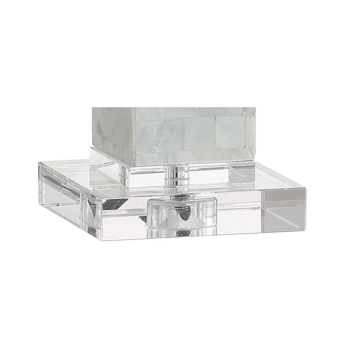 JONATHAN Y JYL1053A-SET2 Set of 2 Table Lamps Noelle 28.5" Seashell LED Table Lamp Coastal Contemporary Bedside Desk Nightstand Lamp for Bedroom Living Room Office College Bookcase, White