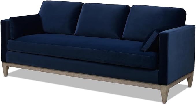 Knox 84" Modern Farmhouse Velvet Living Room Sofa Couch