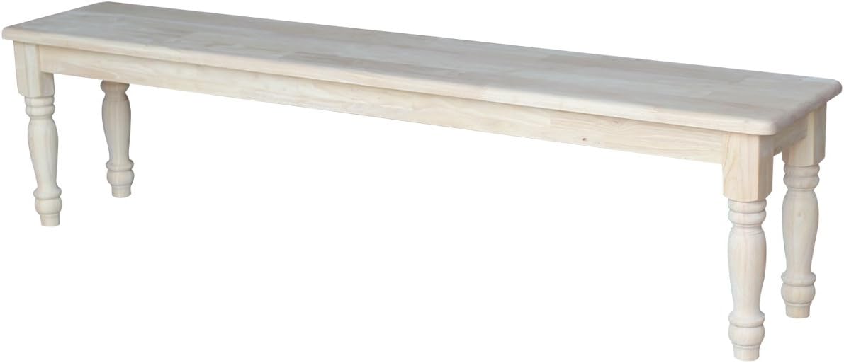 Shaker Style Bench, Furniture, Unfinished