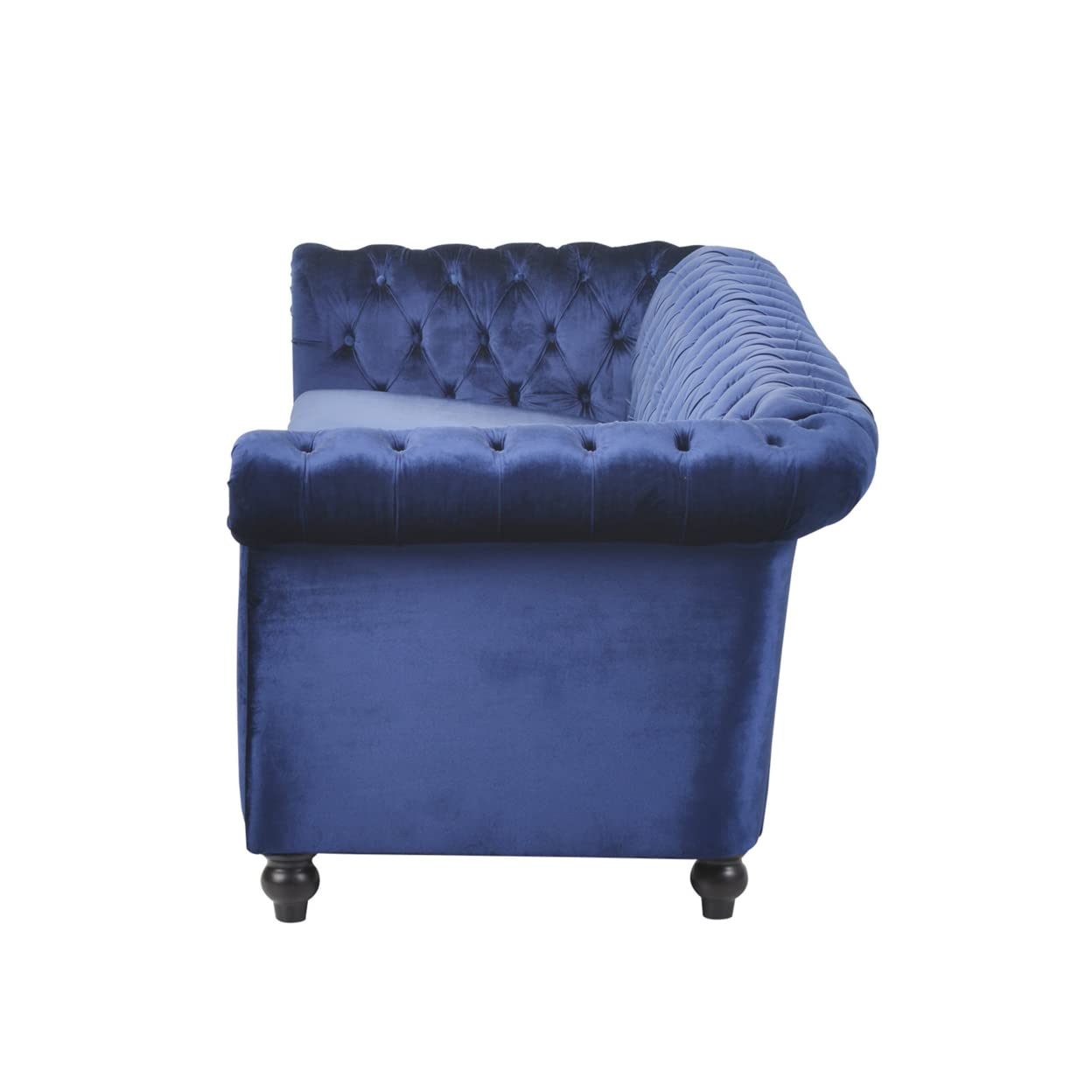 Norma Sofas, Midnight Blue, Dark Brown