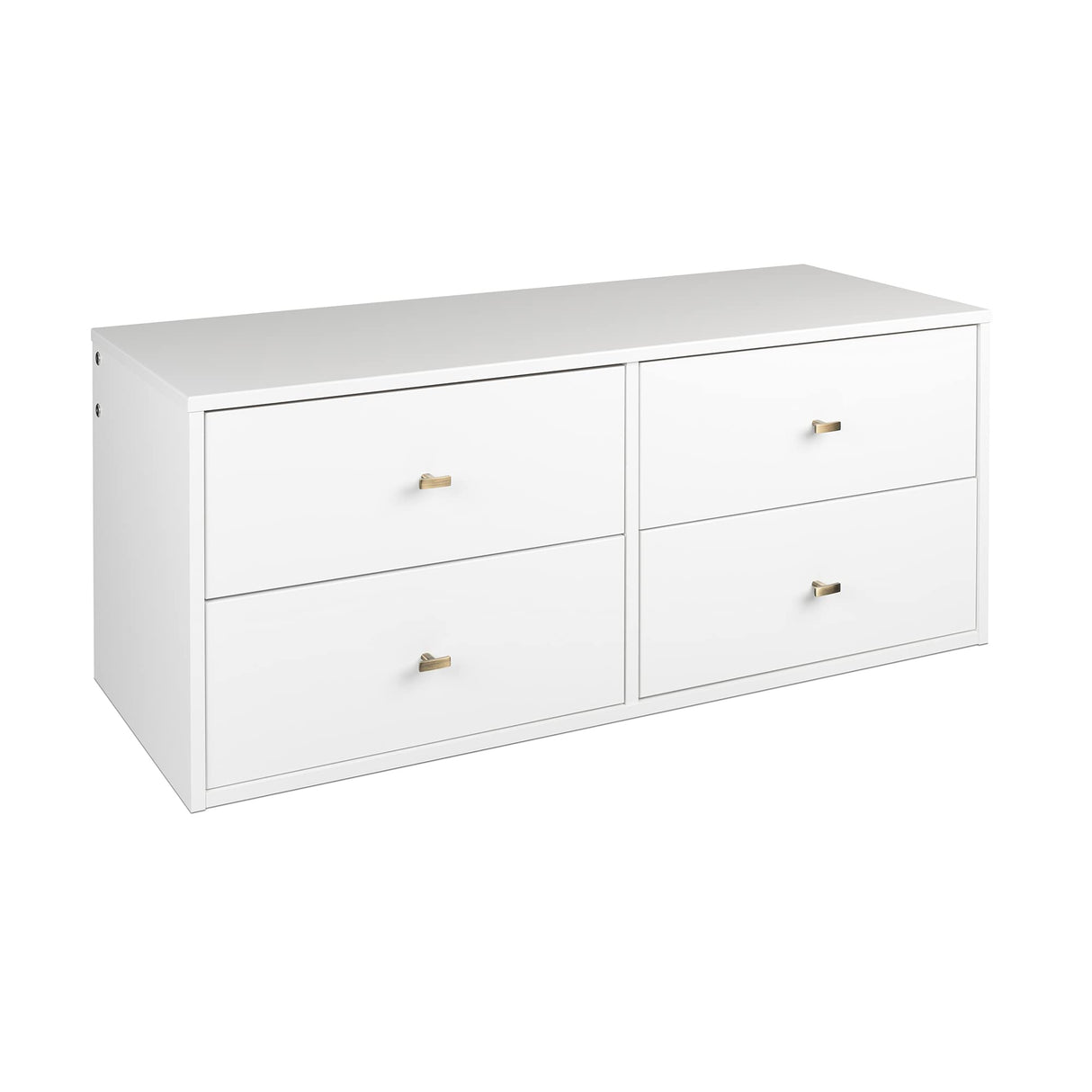 4-Drawer Floating Dresser for Bedroom, Modern Dresser Chest of Drawers
