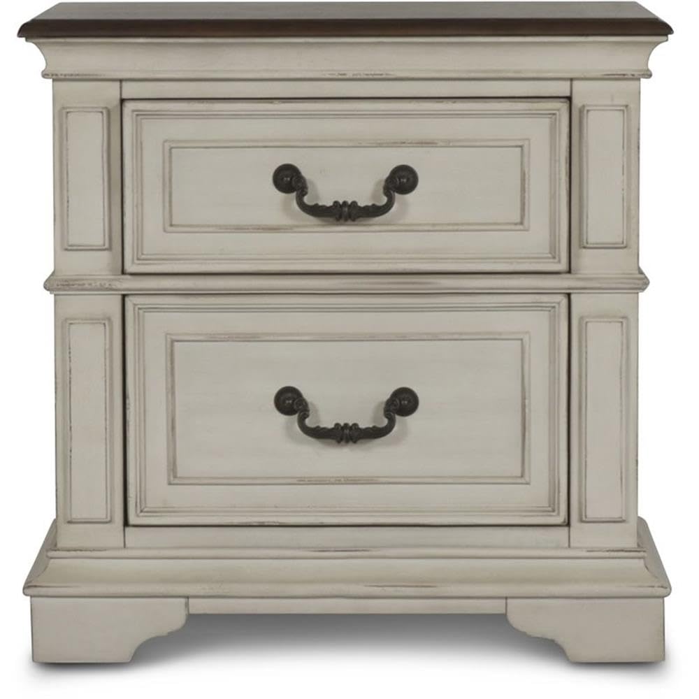 Anastasia Nightstand, Antique White