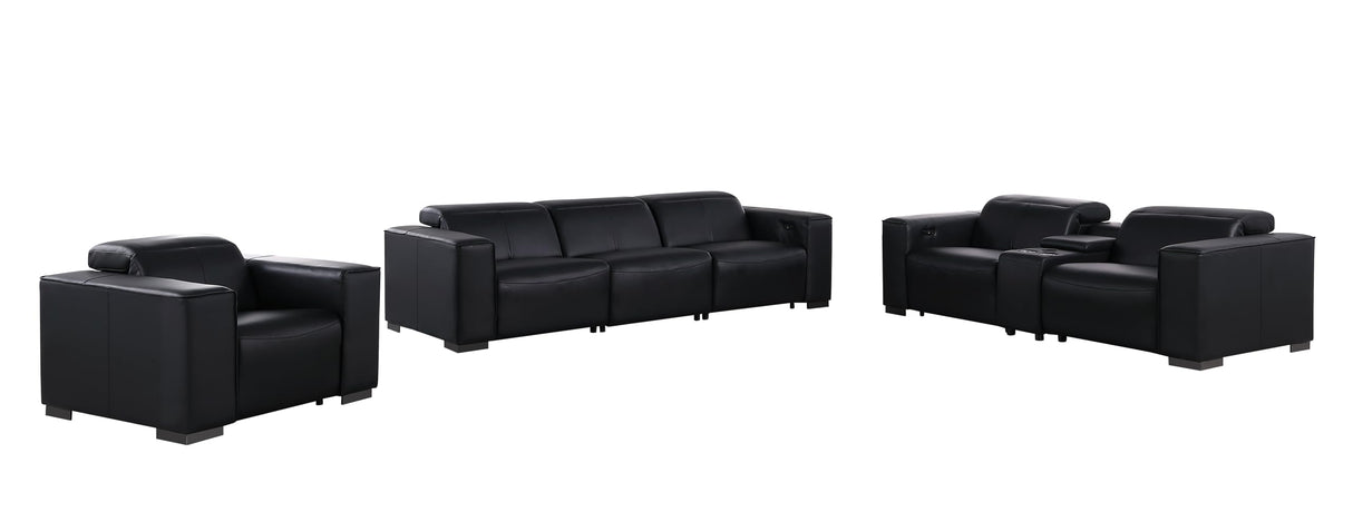 Umbria 3 Piece Power Recliner Sofa Set | Couch, Loveseat and Chair
