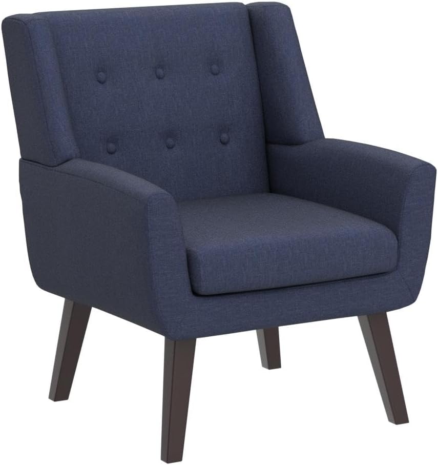 Accent Chair Living Room Chair, Upholstered Button Tufted Armchai