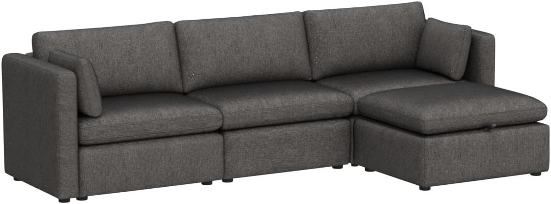 Oversized Modular Sectional Fabric Sofa set, FSC Certified Extra Large