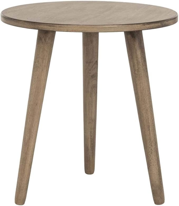 Home Orion Modern Chocolate Round Accent Table