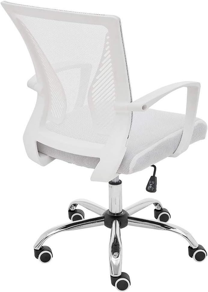 Zuna Mid-Back Office Task Chair - Ergonomic Back Supporting Mesh Back Desk Chair