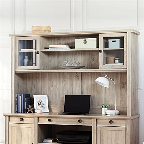 3-Piece Set with Credenza Desk Hutch & Lateral File Cabinet
