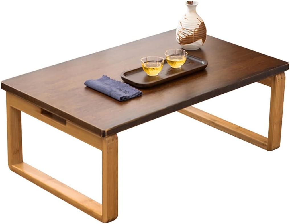 Simple Multifunctional Coffee Table Foldable Bay Window Coffee Table Balcony Low