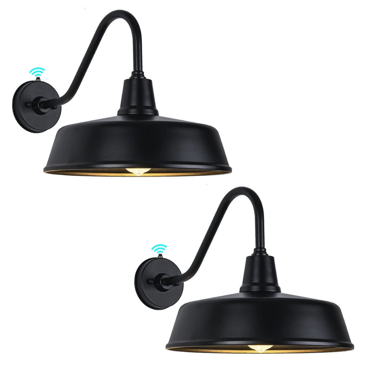 Outdoor Gooseneck Barn Light - Exterior Fixture Sconce Wall Light for Farmhouse