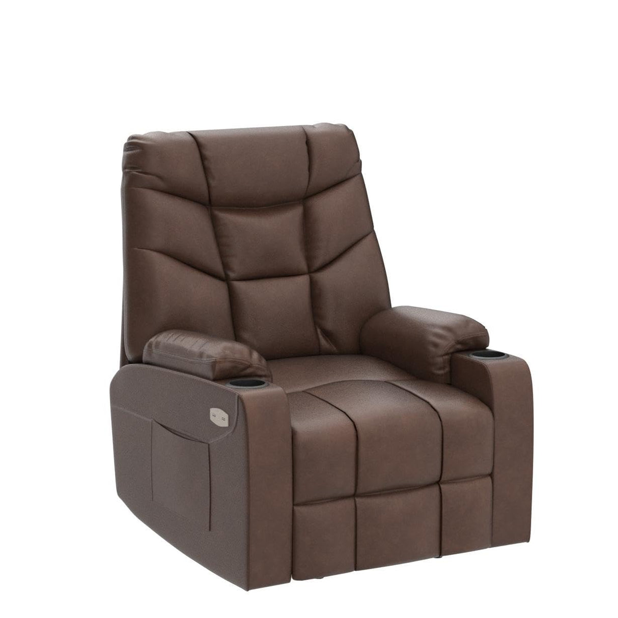 LiftEase Power Lift Recliner Chair with Massage, Heat, USB & Cup Holders
