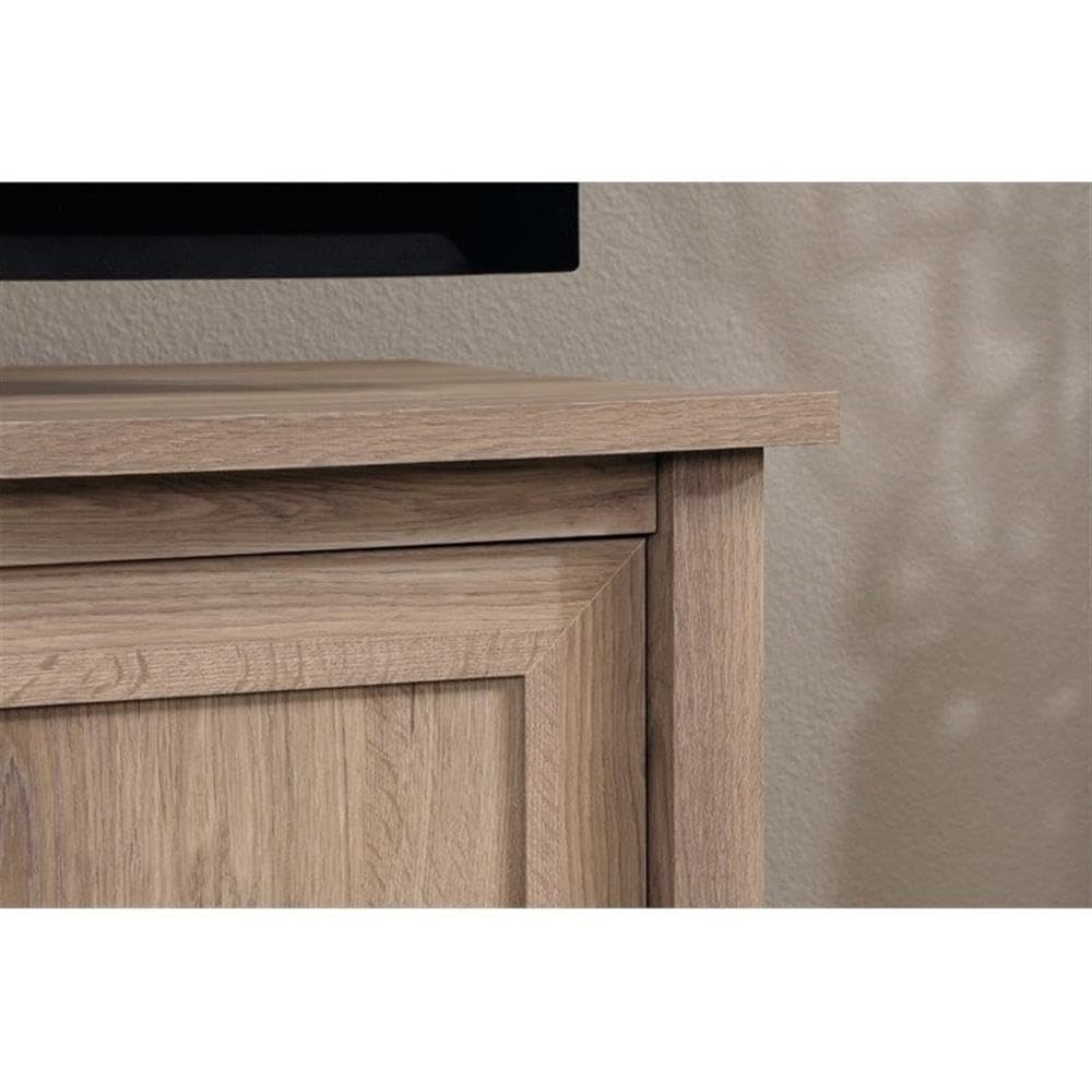 Panel TV Stand, For TVs up to 47", Salt Oak finish