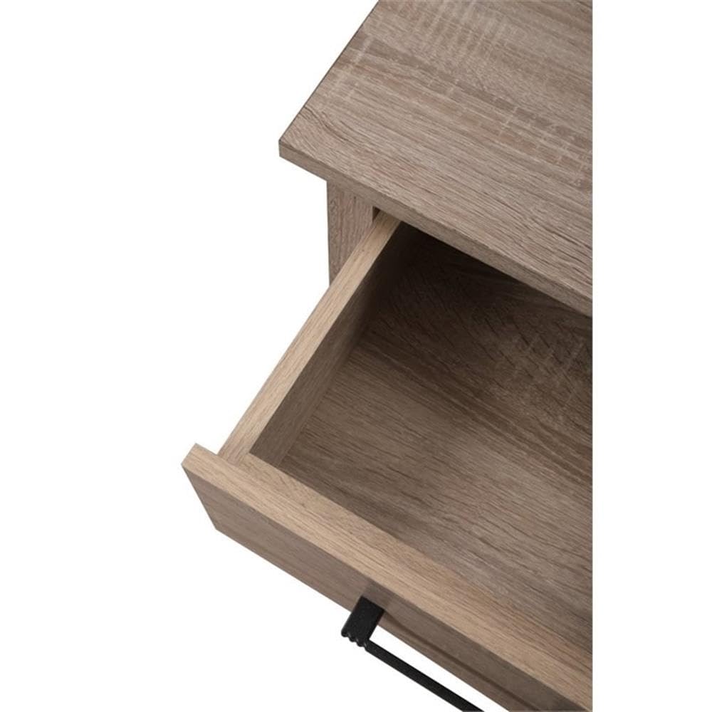 Salem 1 Drawer Nightstand in Sandle Wood