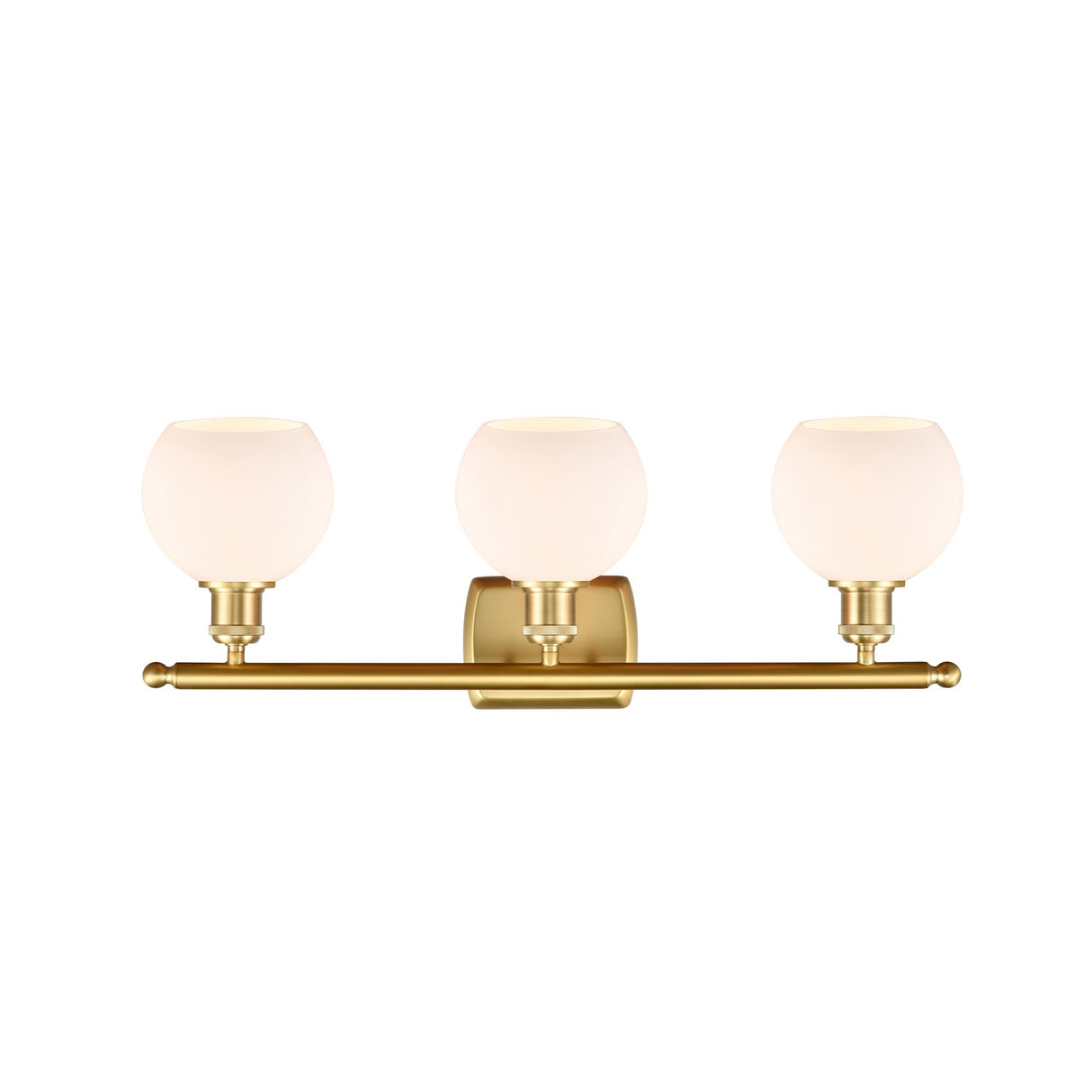 516-3W-SG-G121-6 Three Light Bath Vanity from Ballston Collection