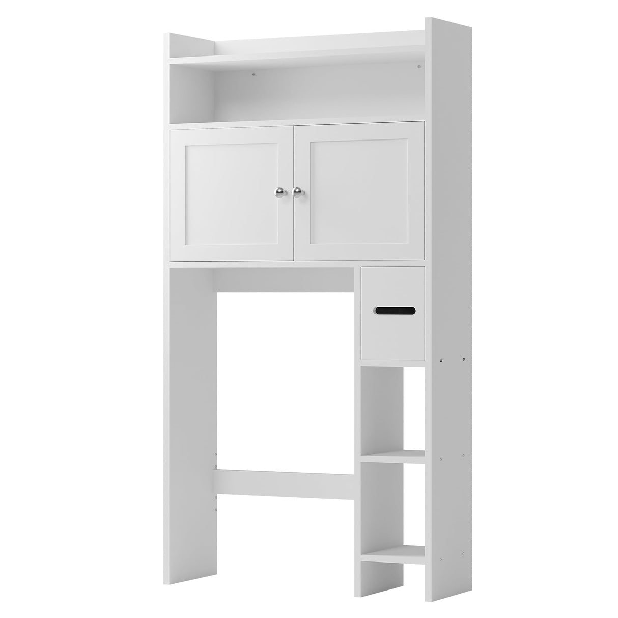 Over The Toilet Storage Cabinet with Doors, 32" Bathroom Storage Organizer