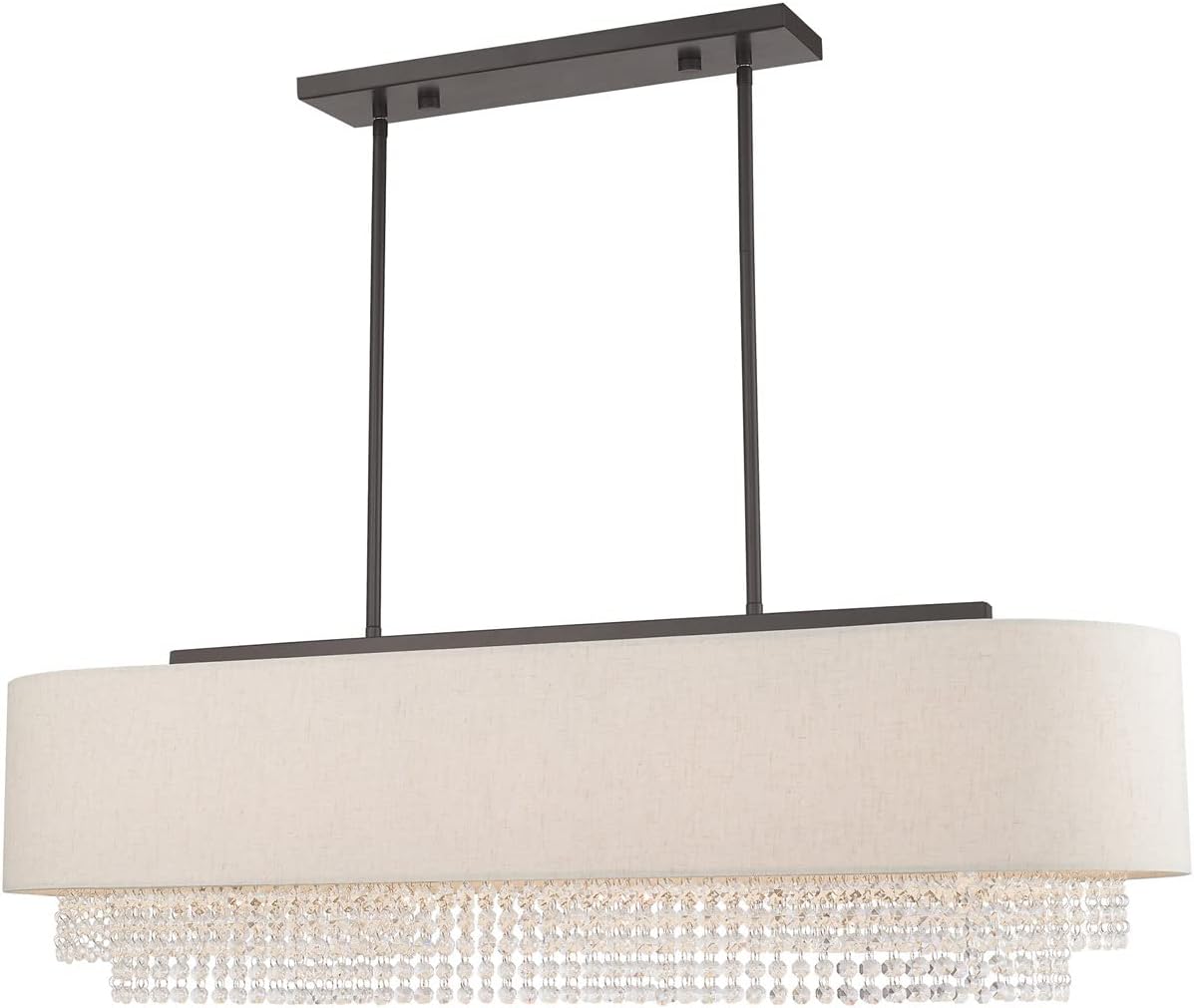 Lighting 51125-92 Carlisle - 41" Five Light Linear Chandelier