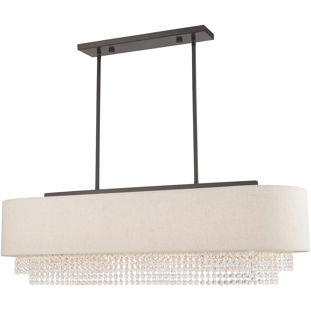 Lighting 51125-92 Carlisle - 41" Five Light Linear Chandelier