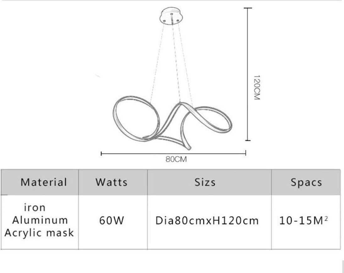 Modern Led Chandeliers for Bed Dining Room Kitchen