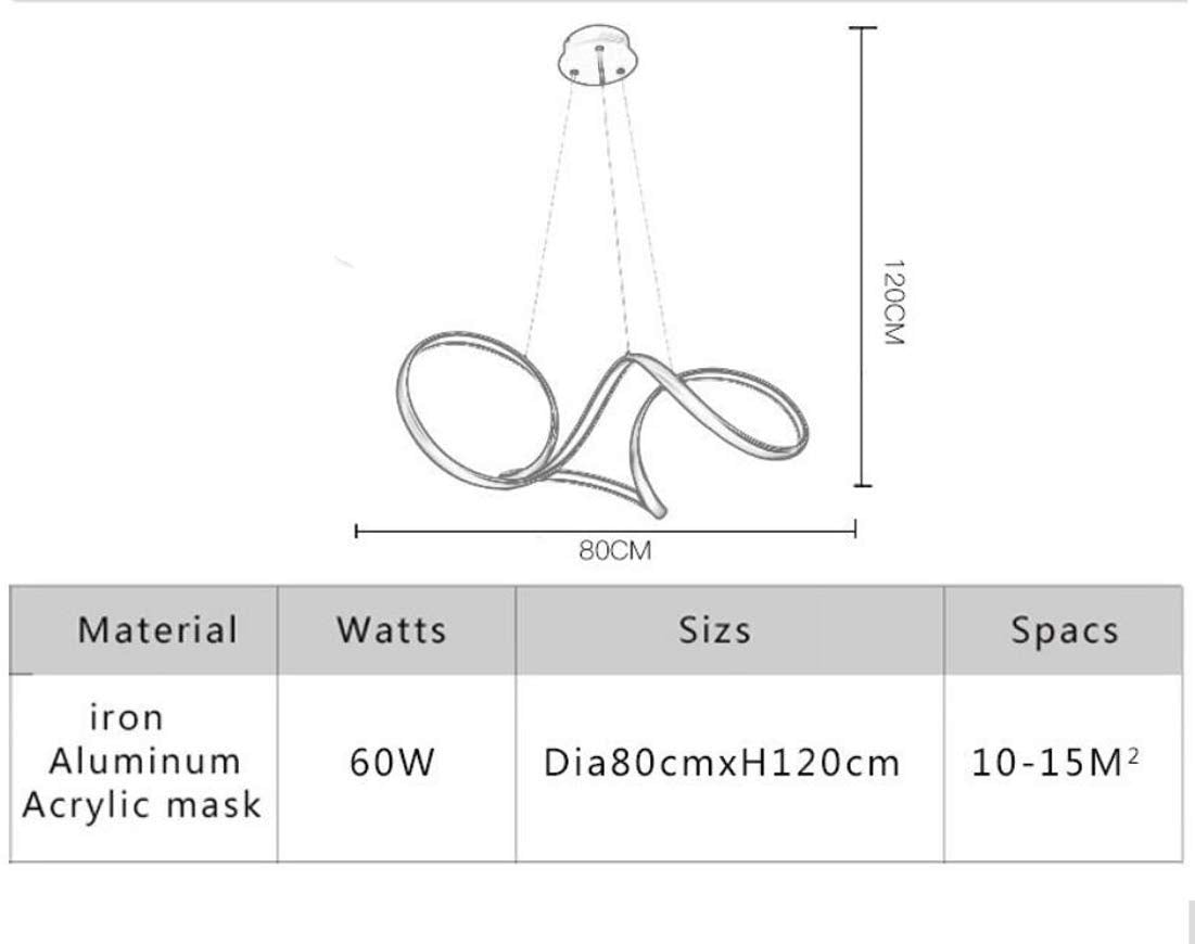 Modern Led Chandeliers for Bed Dining Room Kitchen