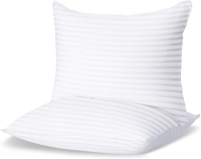 Soft Bed Pillows King Size Set of 2 | Down Alternative Cooling Bed Pillow