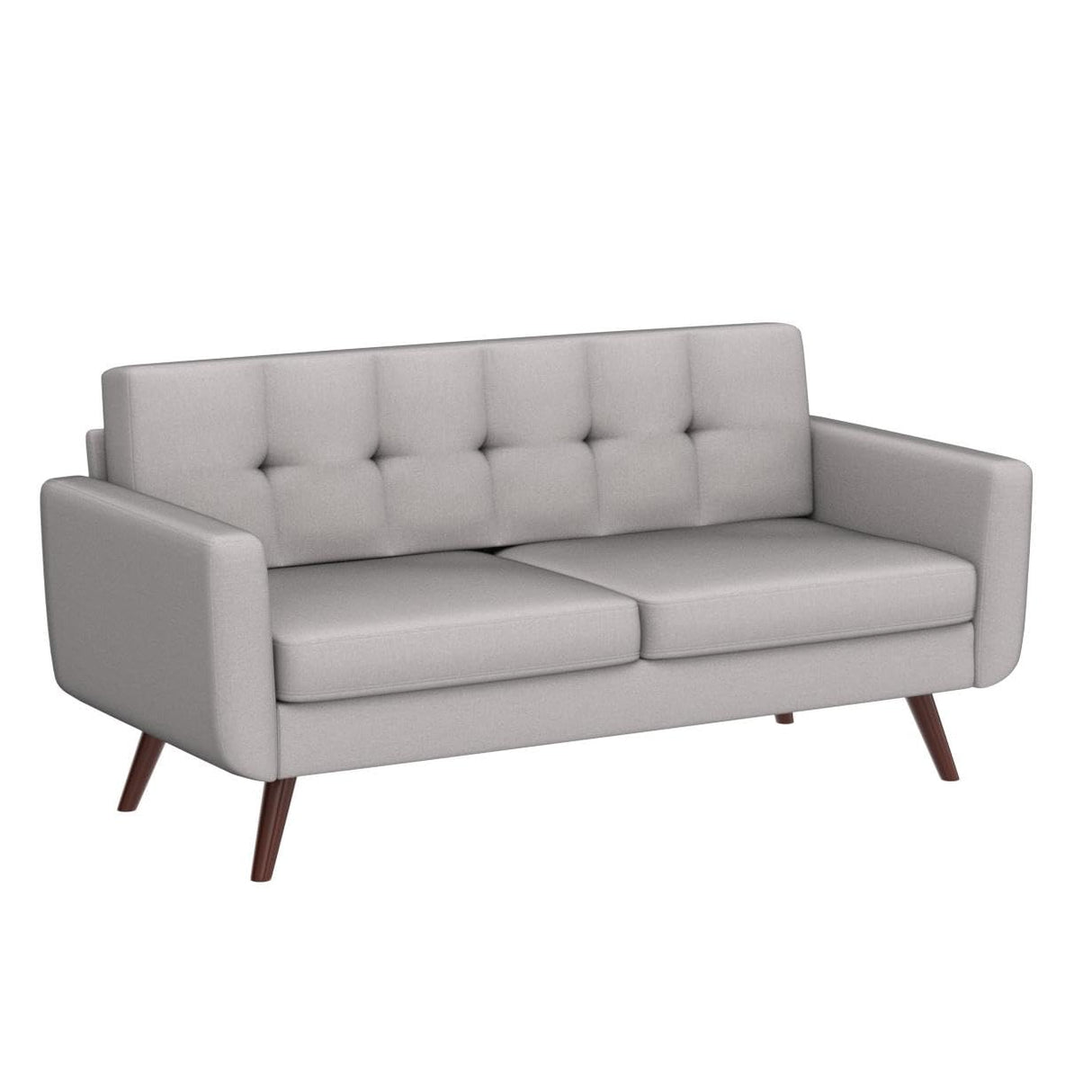 65" W Linen loveseat Sofa, Easy to Assemble, Modern Furniture