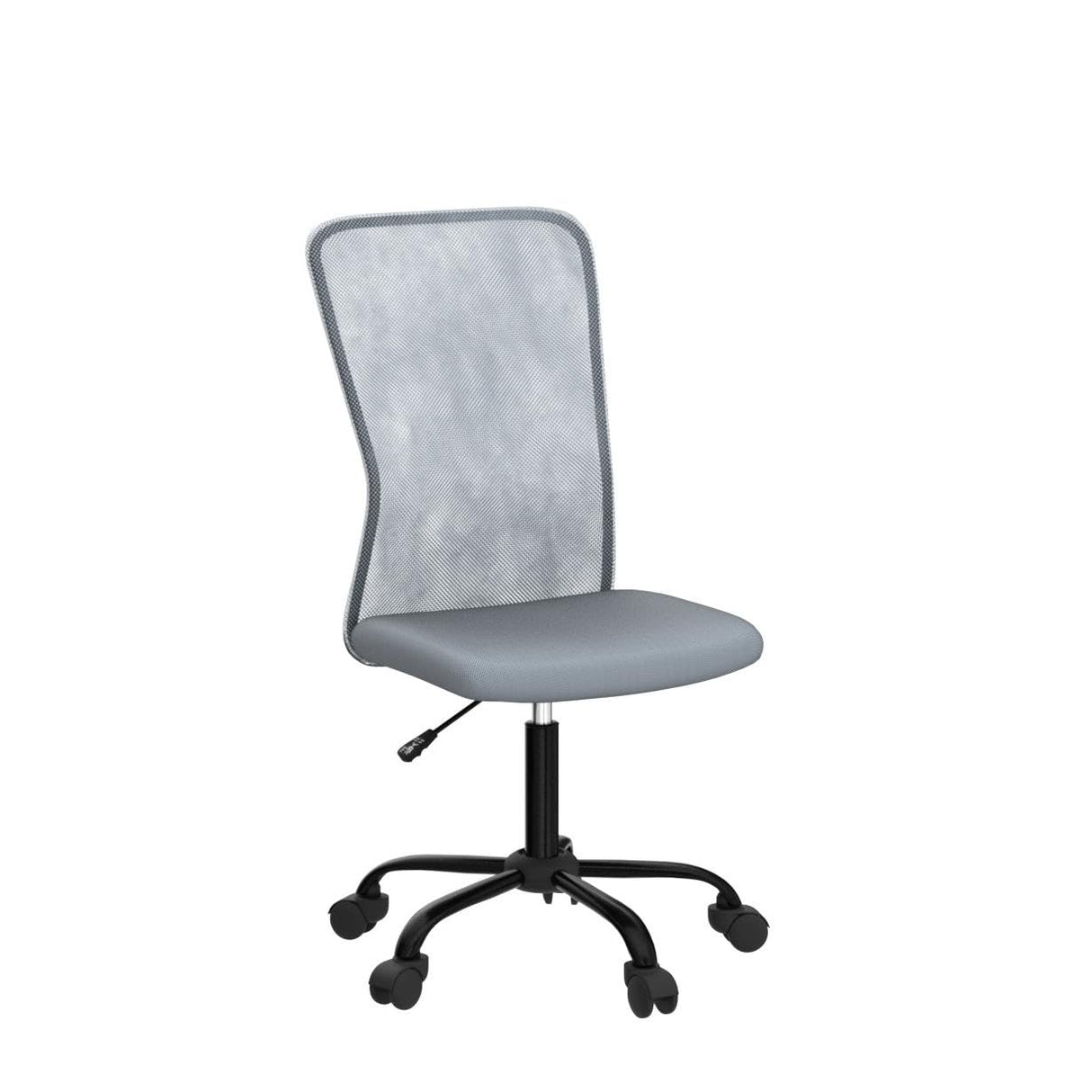 Simple Mesh Office Chair, Ergonomic Office Chair Armless Home Office Chair Adjustable