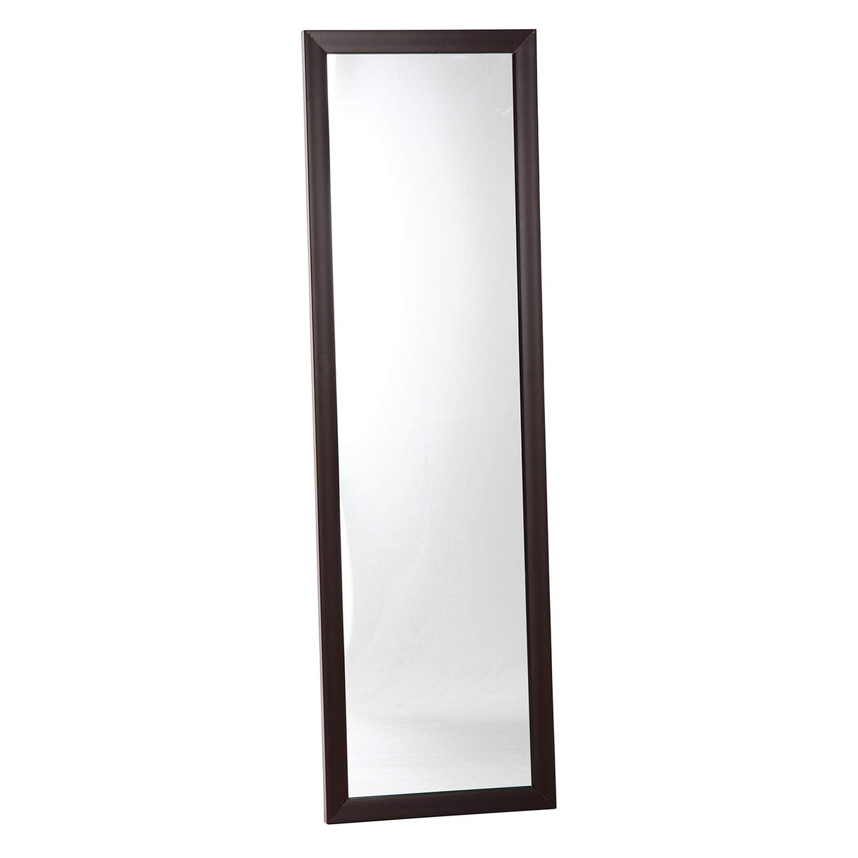 Full-Length Wall Mirror, Brown, Wood