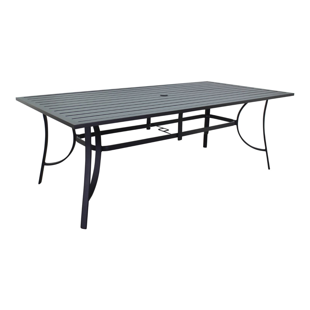 Santa Fe 84" x 42" Rectangle Outdoor Dining Table in Java