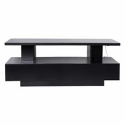 Storage, 2-Tier LED Coffee Tables for Living Room with APP & Remote Control