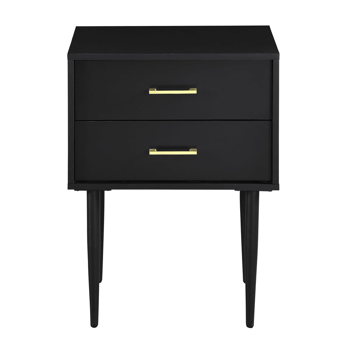 Olivia Modern 2-Drawer Rectangle Nightstand