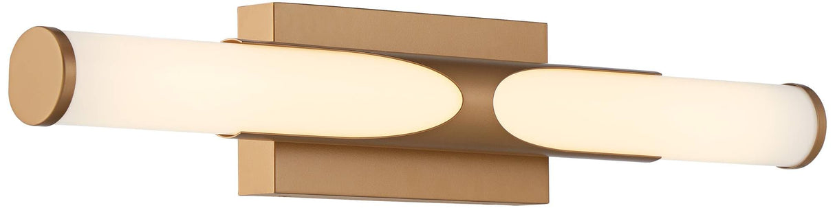 Possini Euro Oyama 24 3/4" Wide Gold LED Bath Light