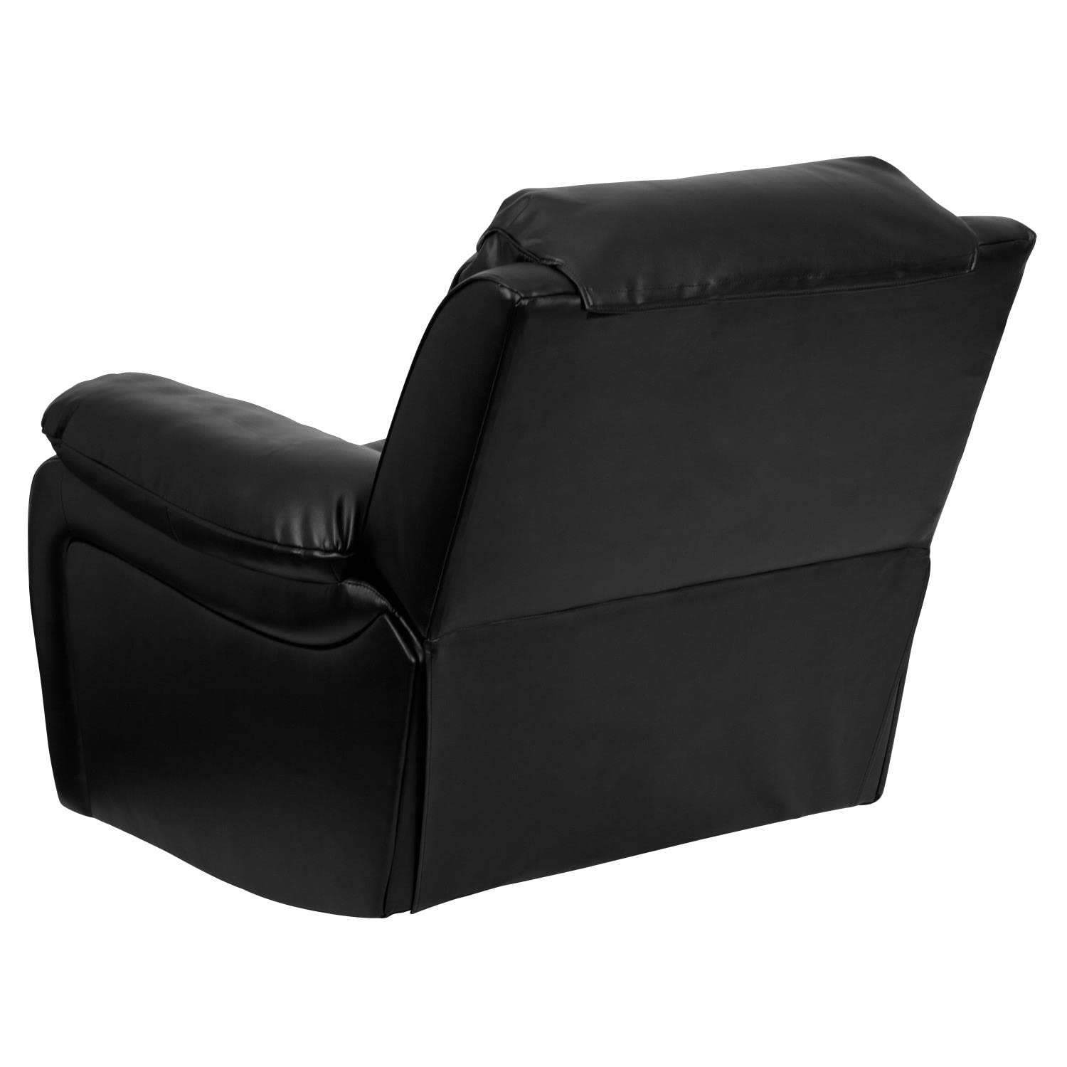 RockPort LeatherSoft Rocker Recliner Chair – Plush Bustle Back