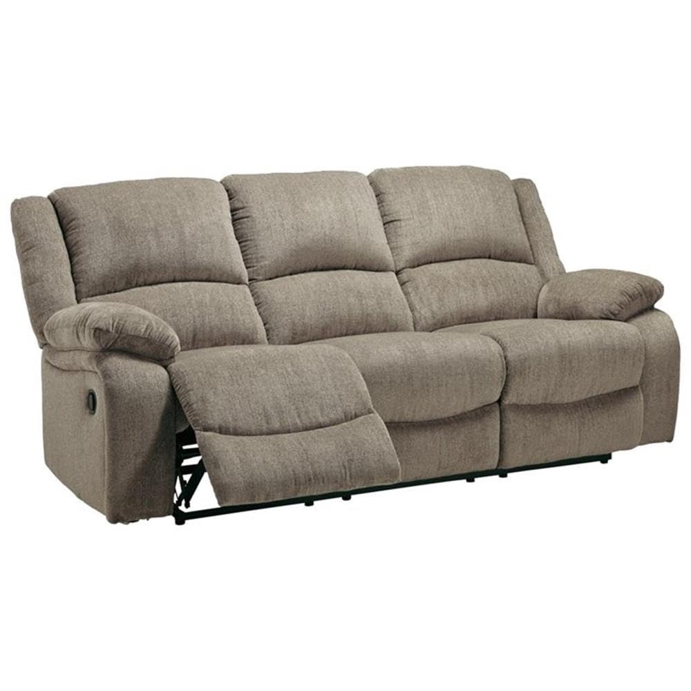 Draycoll Power Reclining Sofa in Pewter