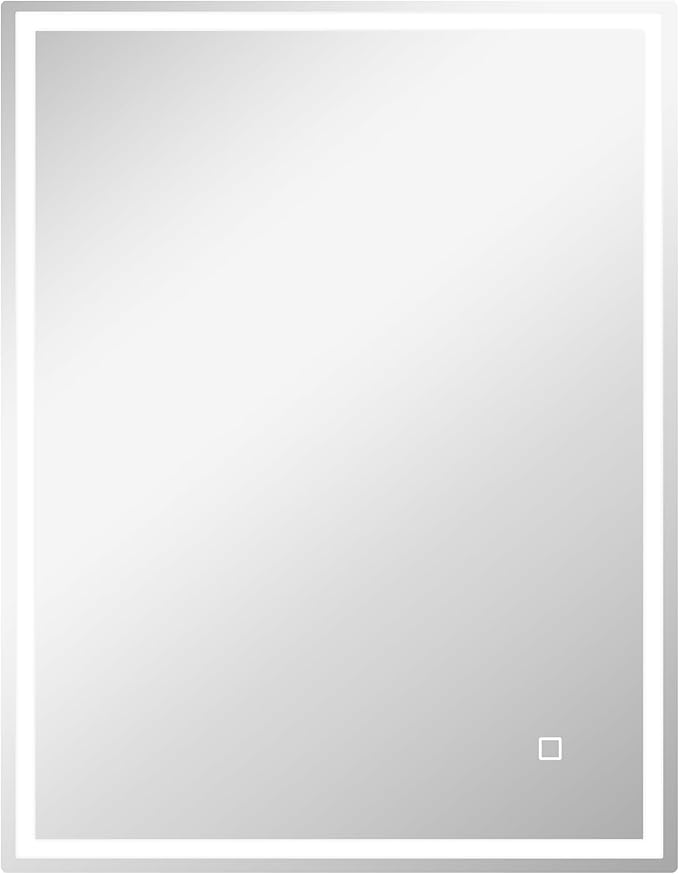 LED Bathroom Mirror Wall Mount Vanity Make Up Mirror