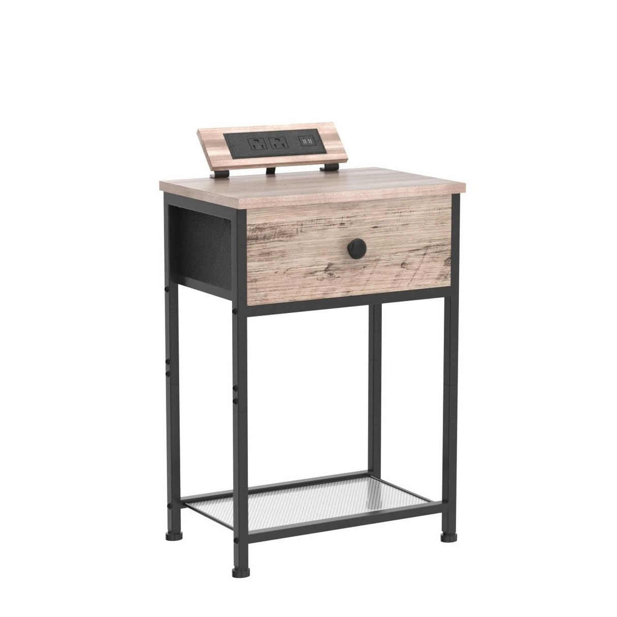 Night Stand, End Tables Living Room Set of 2